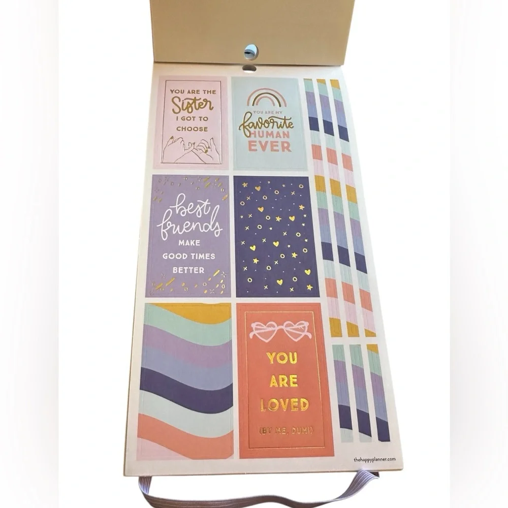 The Happy Planner Friendship Sticker Book
